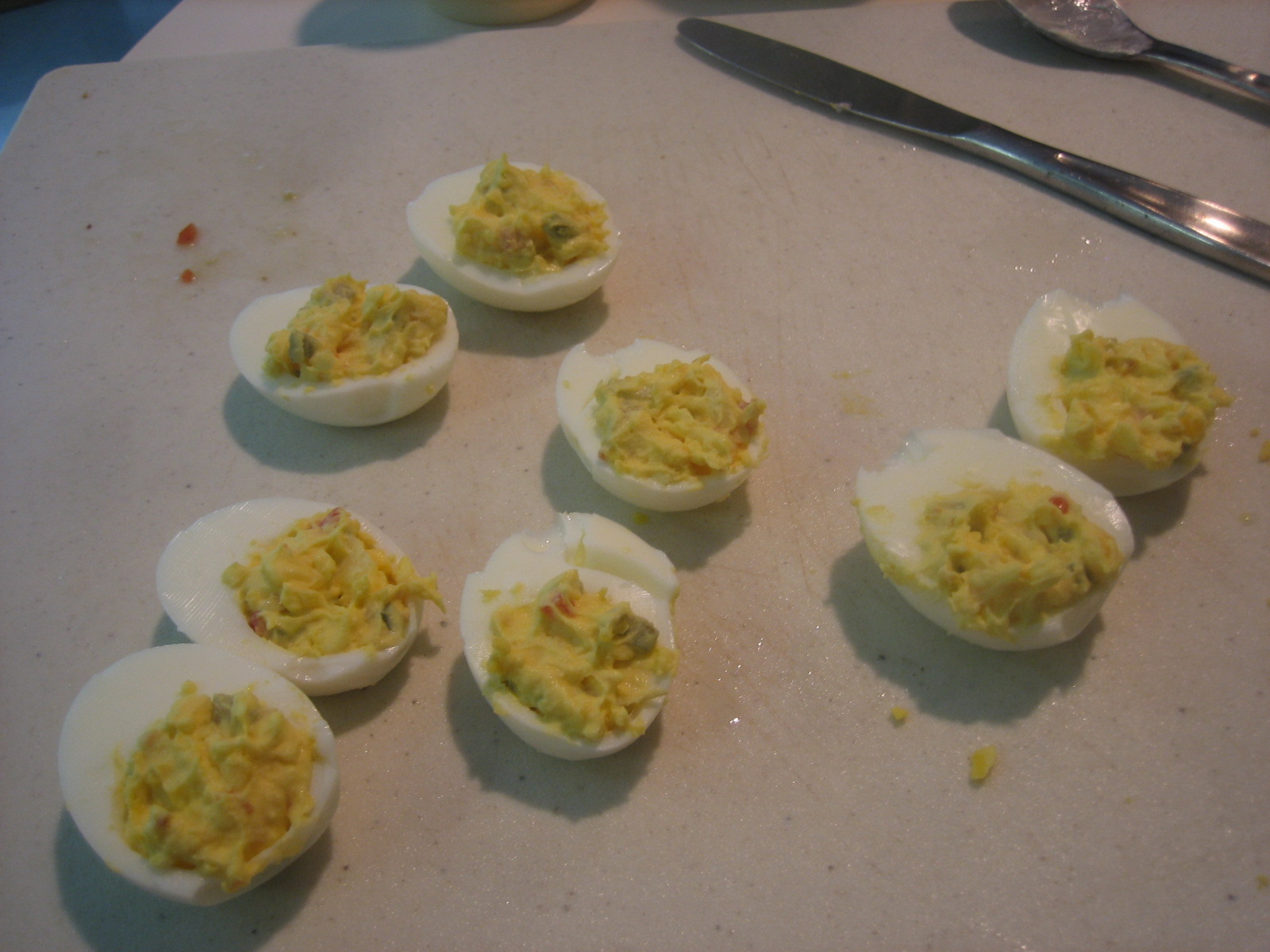 Jellied Stuffed Eggs The MidCentury Menu