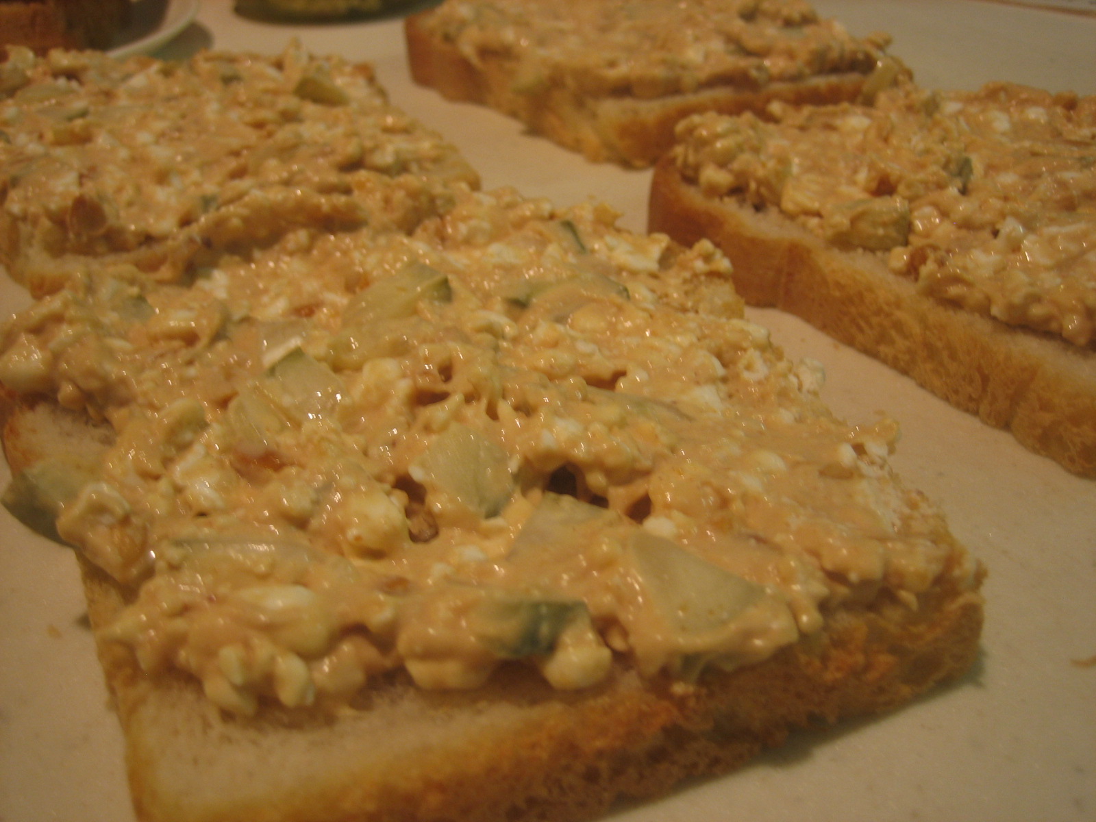 Cottage Cheese Pickle Peanut Sandwich The Mid Century Menu