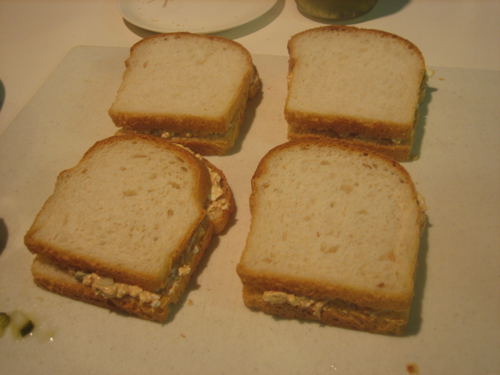 Cottage Cheese Pickle Peanut Sandwich The Mid Century Menu