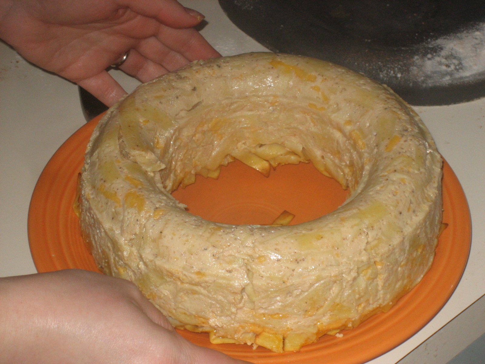 Noodle Ring Filled With Creamed Chicken The MidCentury Menu