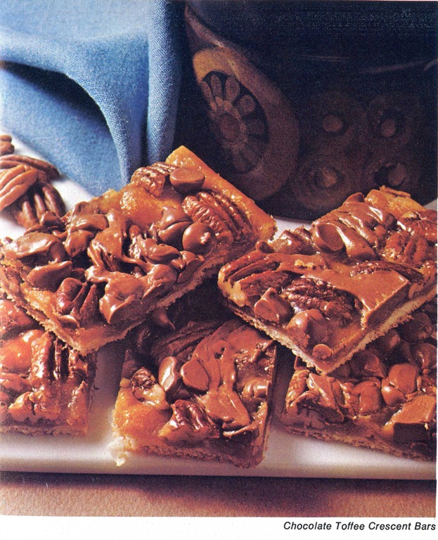 Chocolate Toffee Crescent Bars – Too Good Tuesday