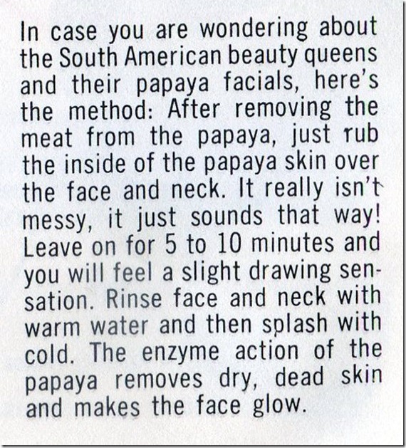 Papaya Mask001