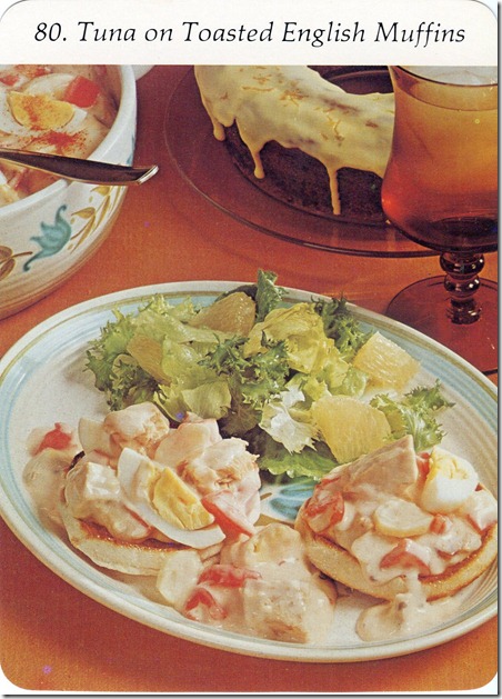 Tuna on English Muffins001