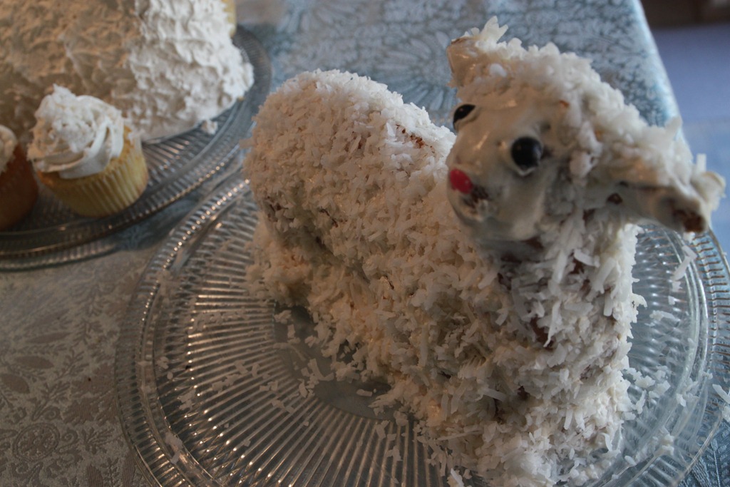 Renalde Lamb Cake The Eight Days of Lamb Cakes The MidCentury Menu