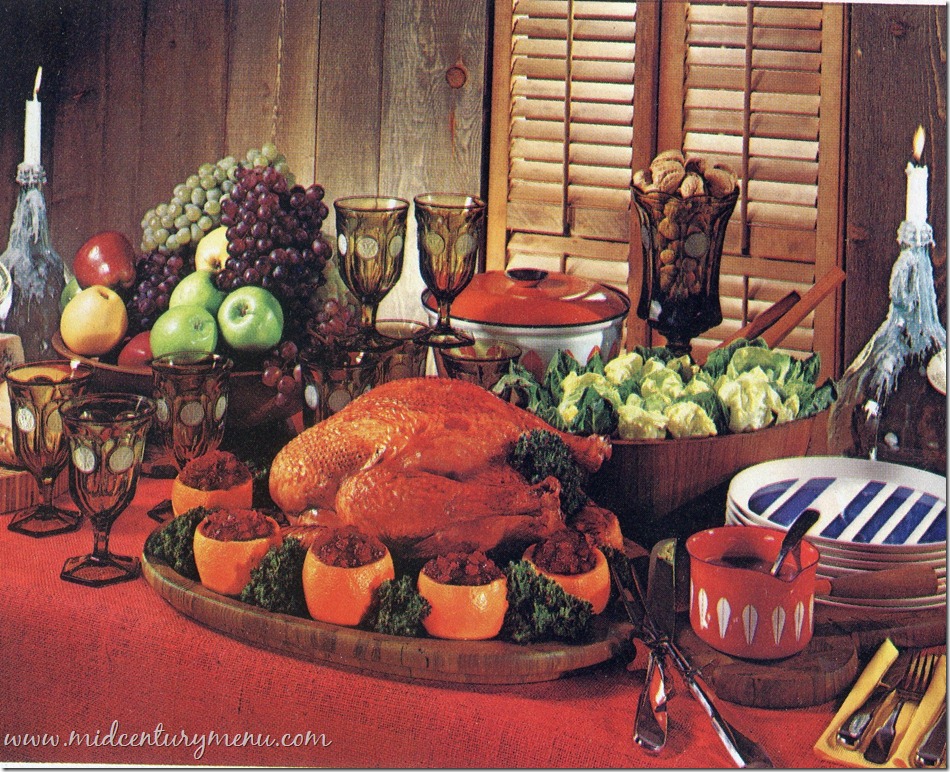 happy thanksgiving from the mid century menu the mid christmas pattern dishes