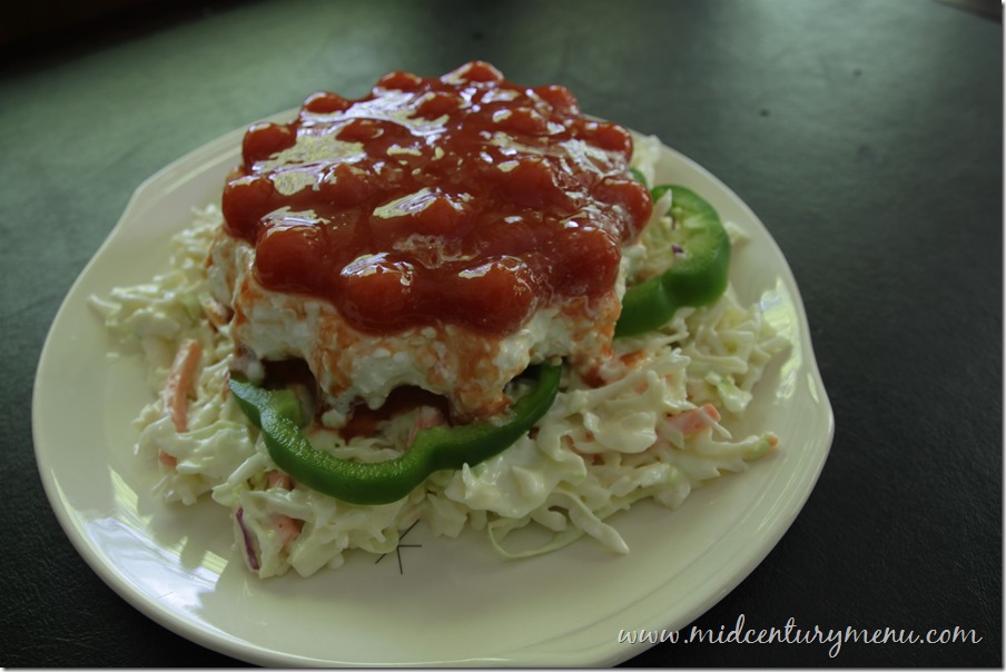 Jellied Cottage Cheese And Tomato Salad A Vintage Gelatin Recipe