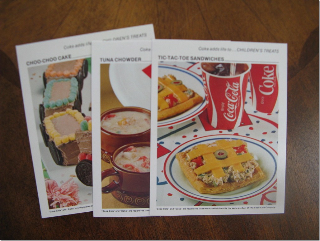 Coke Recipe Cards II