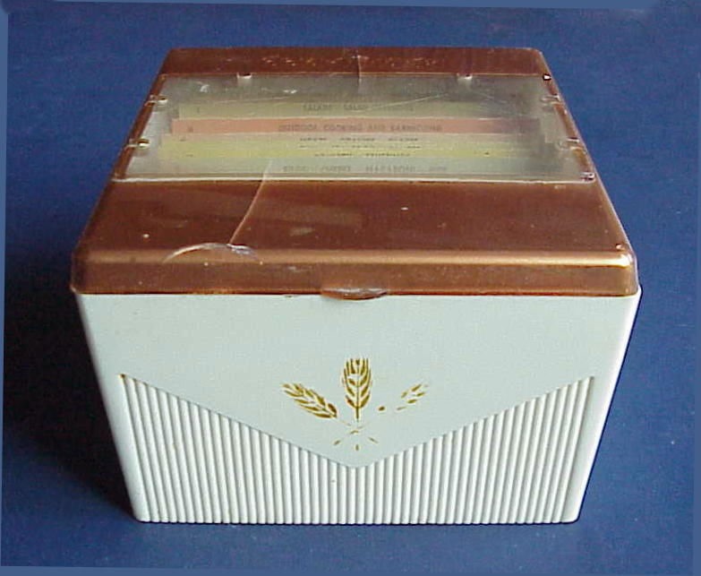 vintage kitchen kitsch on ebay vintage recipe card index card recipe book