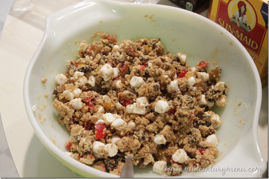 graham cracker fruit cake