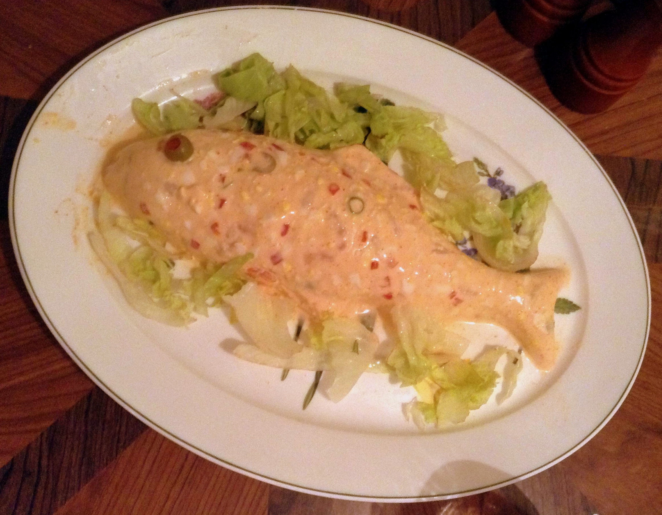MidCentury Guest Test Saturday “Shrimp Mold” or “PTSD on a Platter