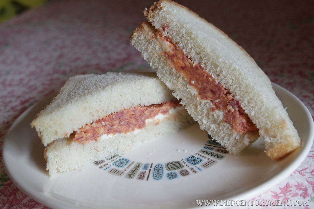 Savory Sandwich, 1931 A Vintage Recipe Test The MidCentury Menu