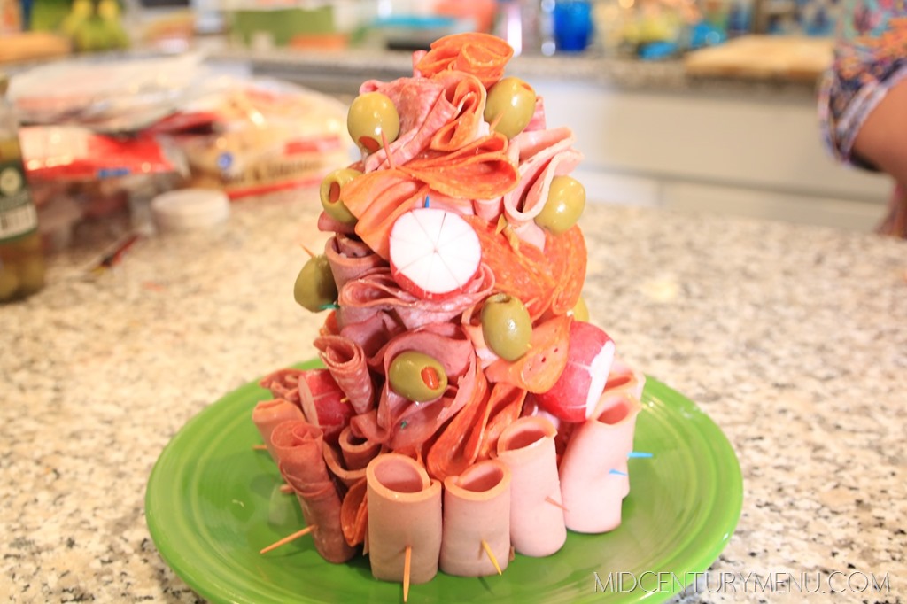 Holiday Meat Tree A Vintage Holiday Recipe Test The MidCentury Menu