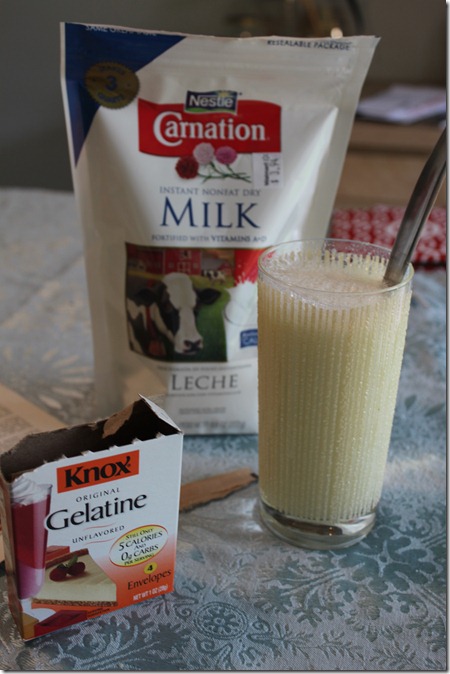 Knox Protein Drink: Mid-Century Recipe Test